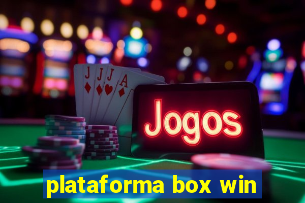 plataforma box win